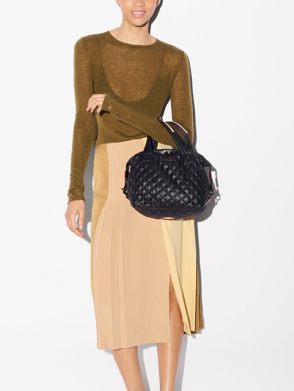 MZ Wallace Small Sutton Deluxe Tote Black